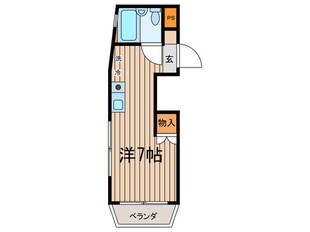 TOPROOMLAPIS東十条の物件間取画像